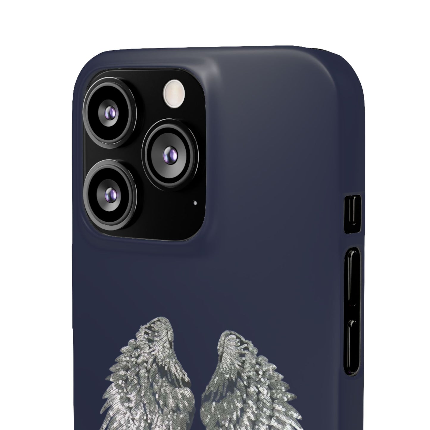 Navy Angel Wings Case