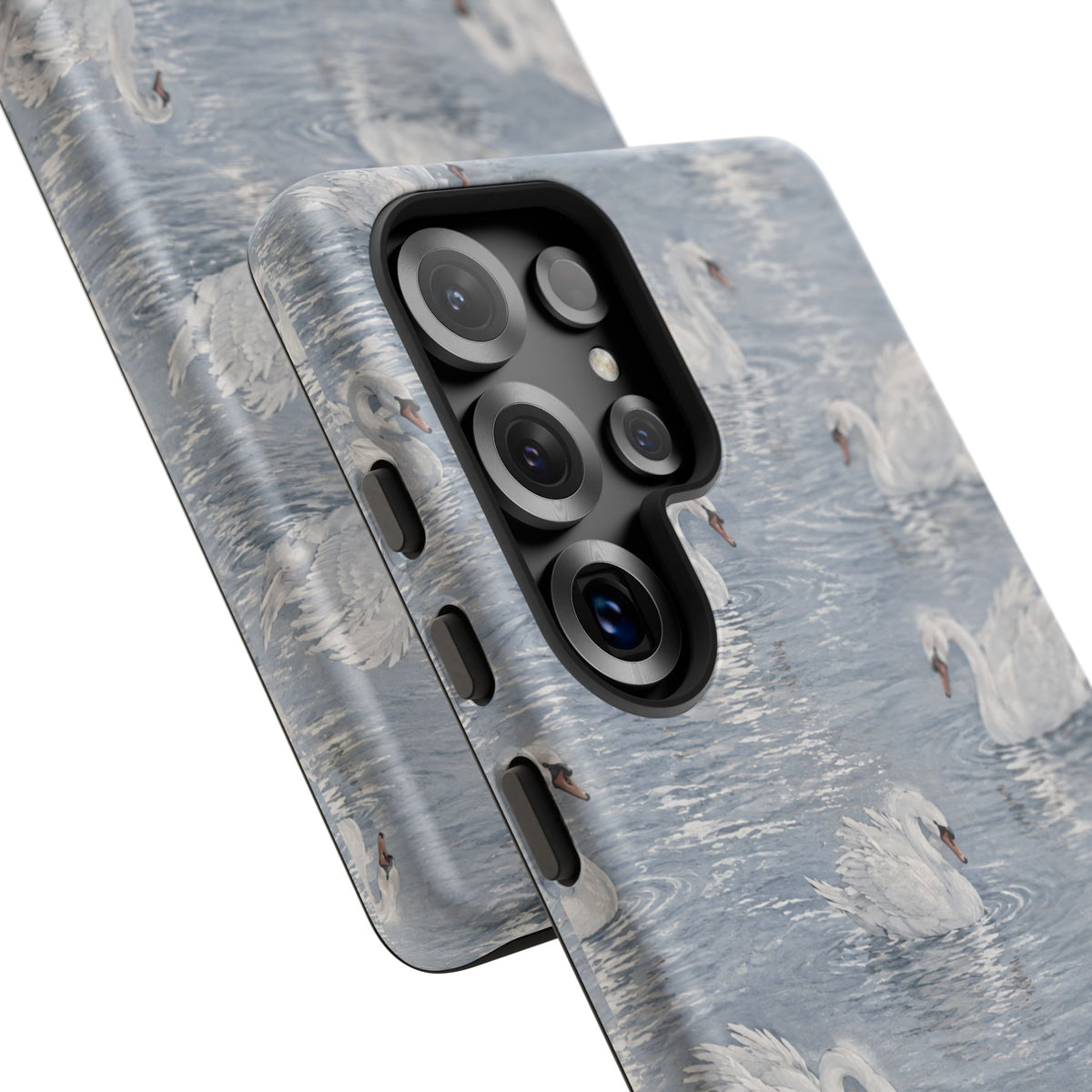 Swan Pattern Tough Case