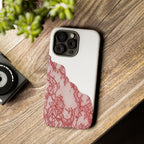 Red Lace Phone Case