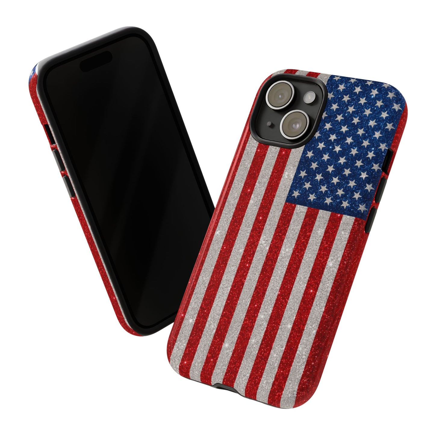 America Glitter Tough Case