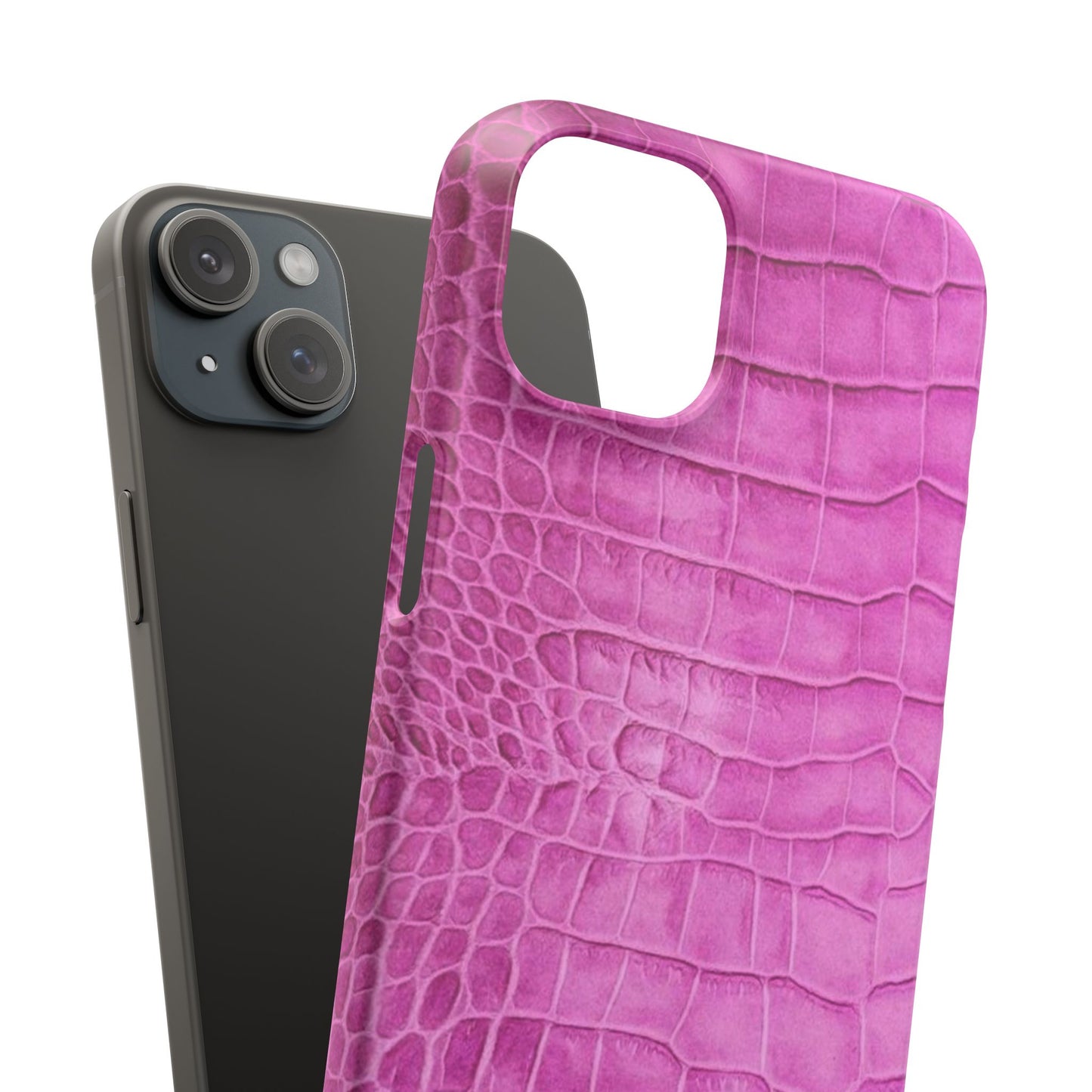 Purple Croc Case