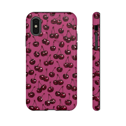 Burgundy Cherries Tough Case