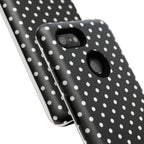 Black Polka Dot Phone Case
