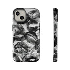Black and Kiss Design Phone Case