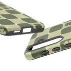 Clover Checker Tough Phone Case