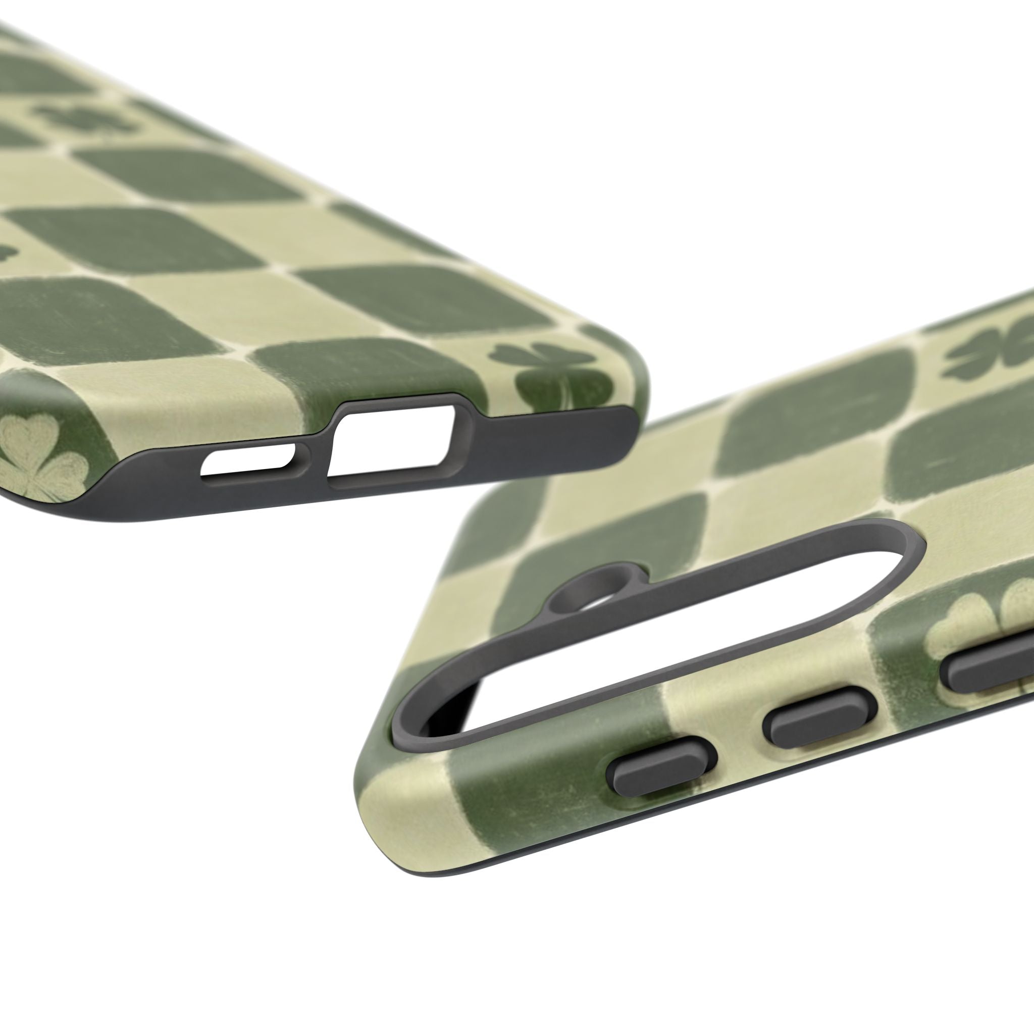 Clover Checker Tough Phone Case