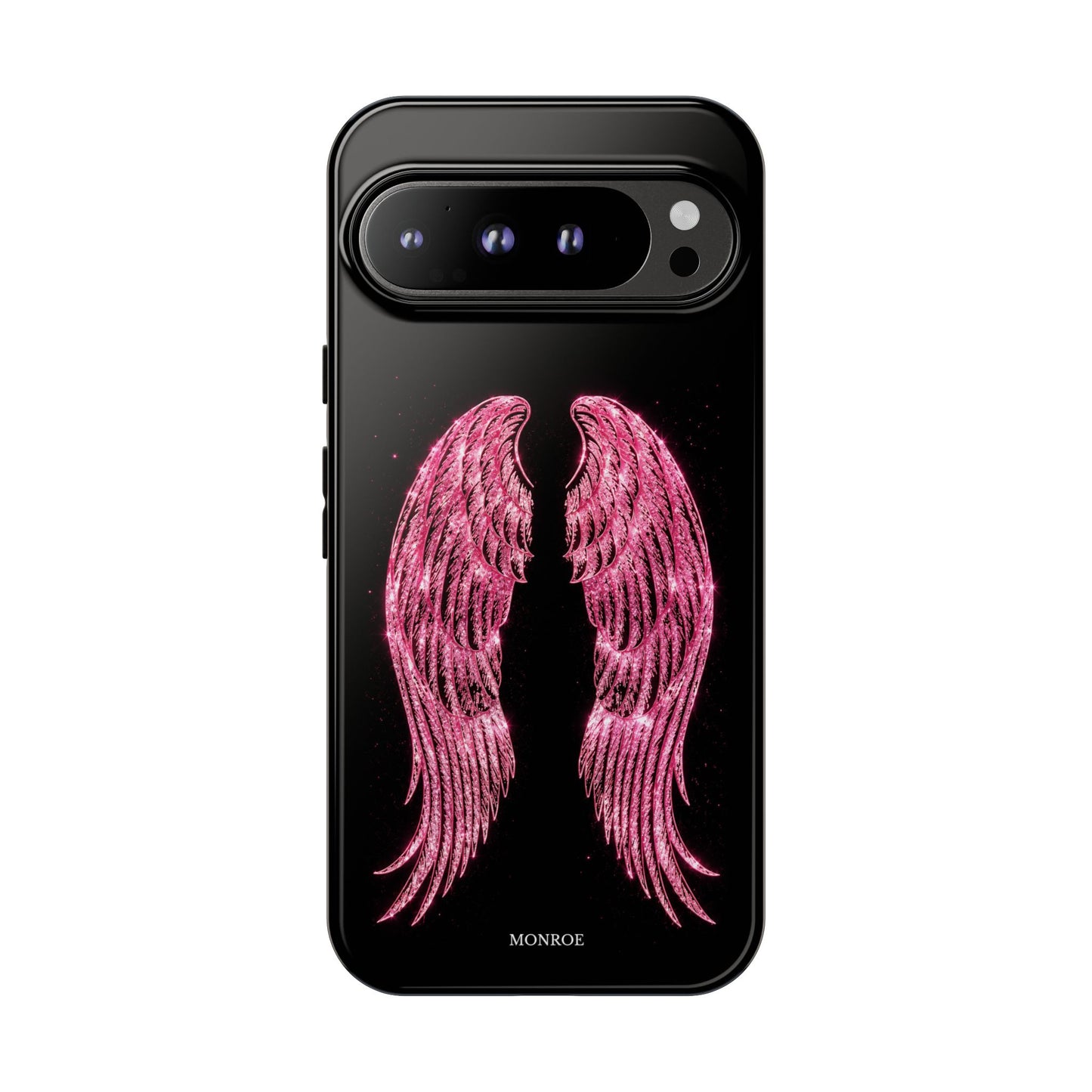 Pink Glitter Angel Tough Case