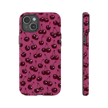 Burgundy Cherries Tough Case