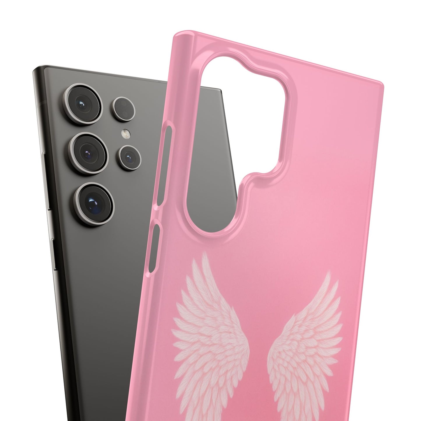 Pink Angel Wings Case