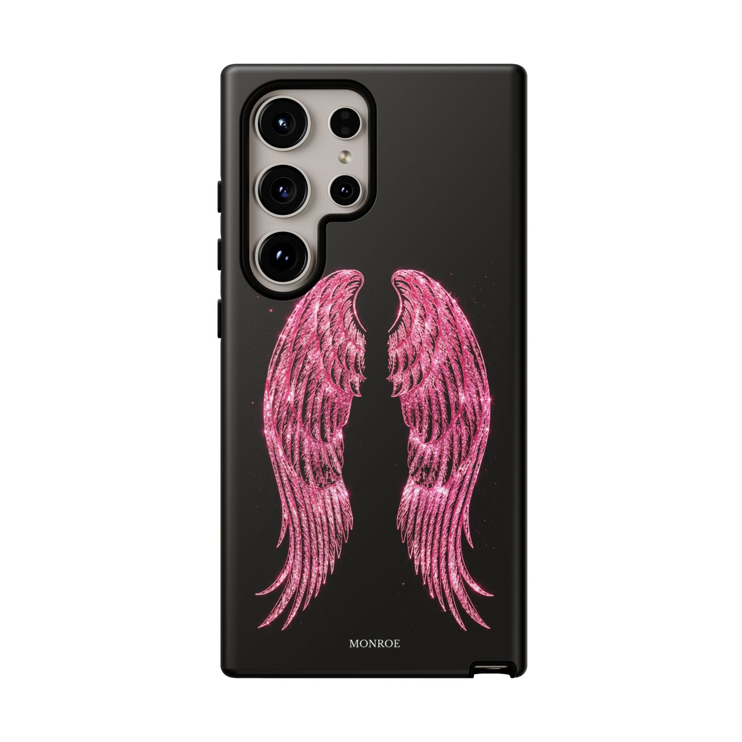 Pink Glitter Angel Tough Case