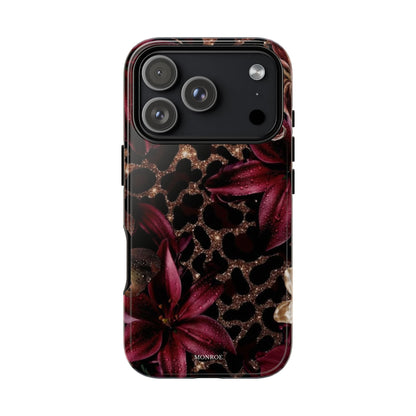 Burgundy Lily Tough Case