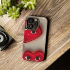 3D Hearts Phone Case