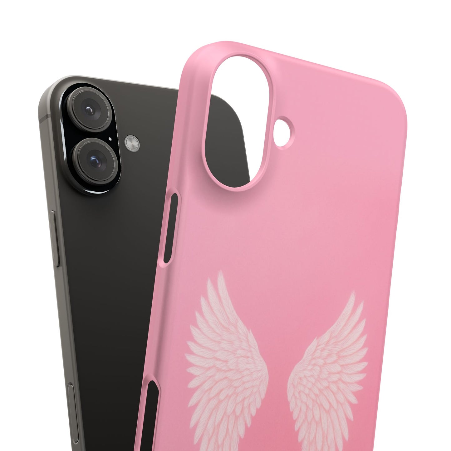 Pink Angel Wings Case