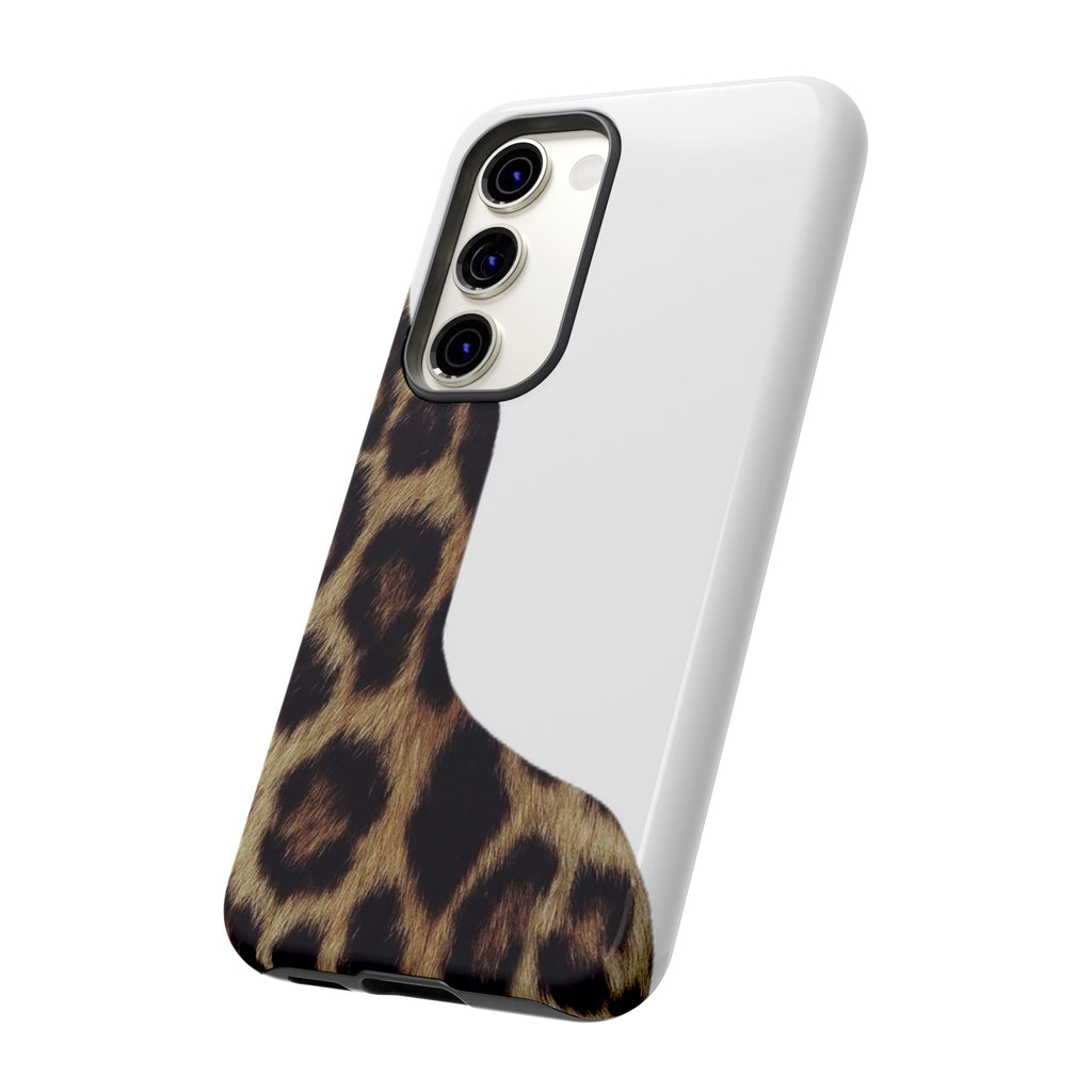 Half Cheetah Print Phone Case