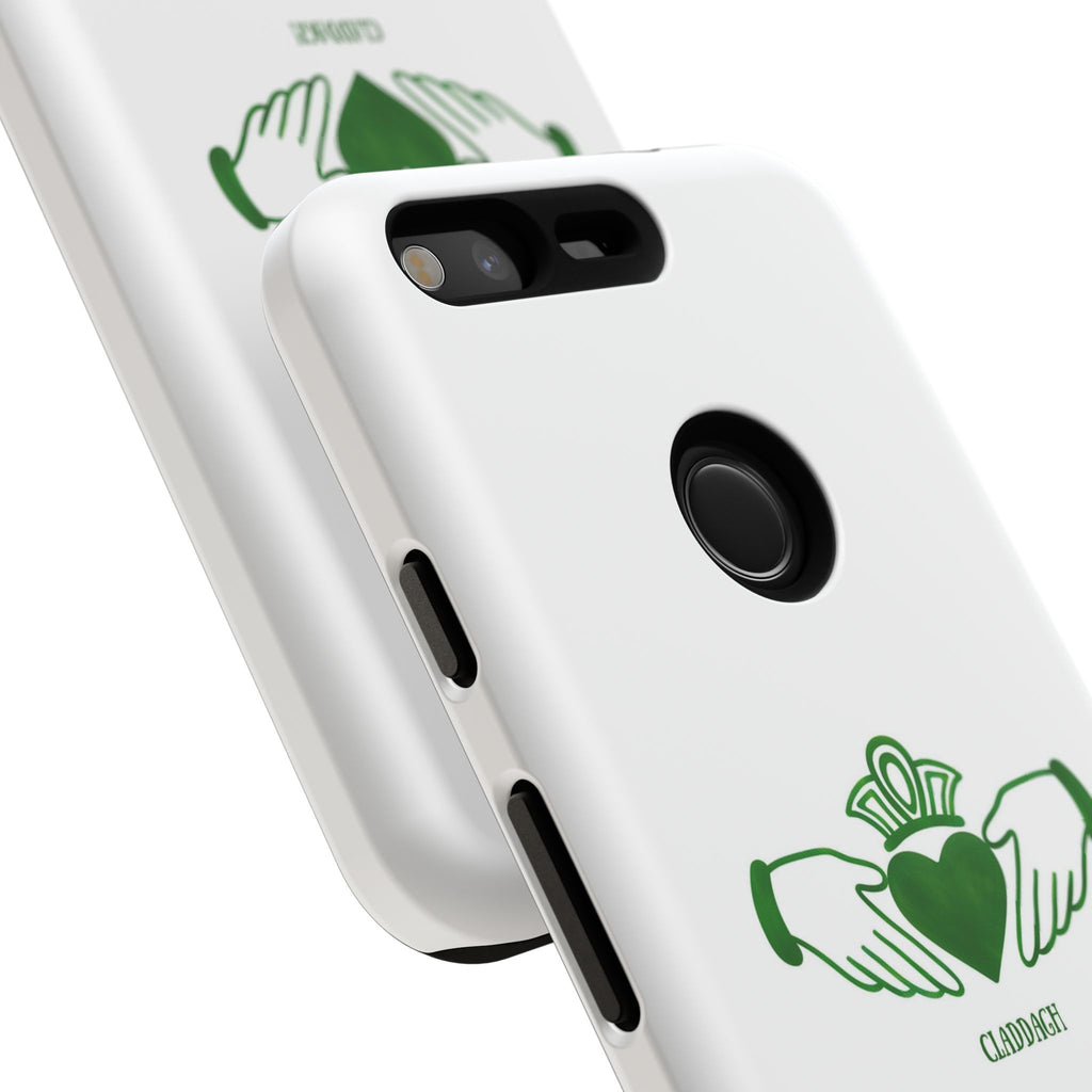 Irish Claddagh Symbol Green Tough Case