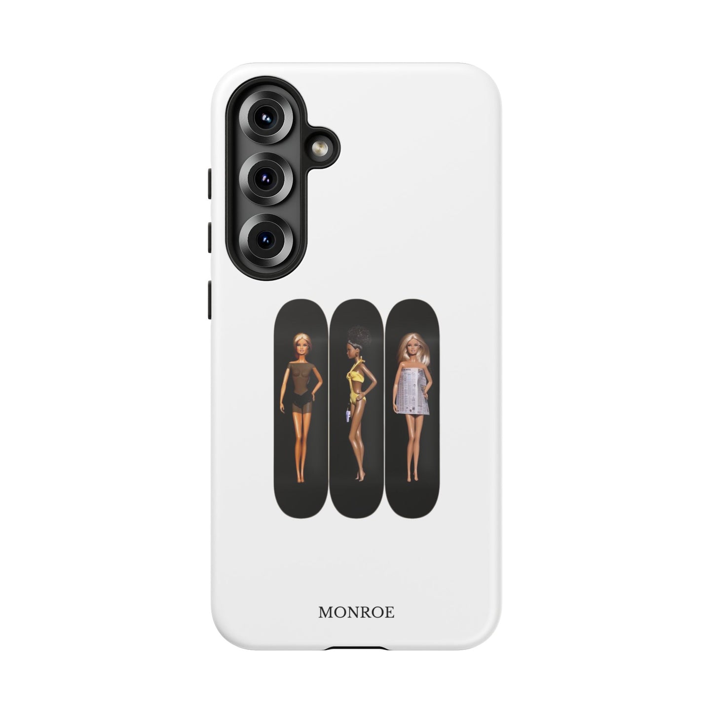 Retro Doll Skateboard Tough Case