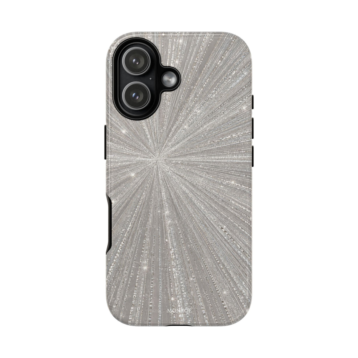 Sparkling Silver Burst Tough Case