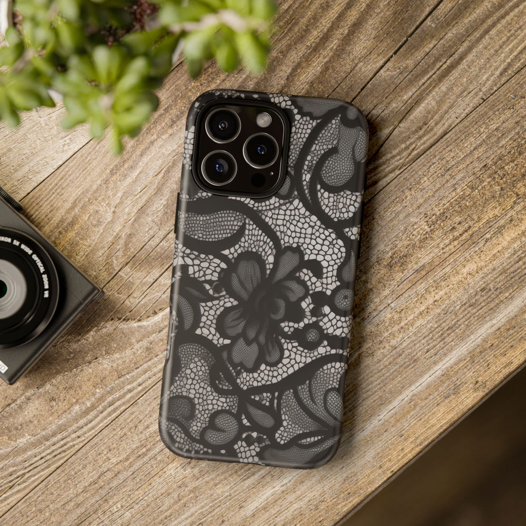 Black Lace Phone Case