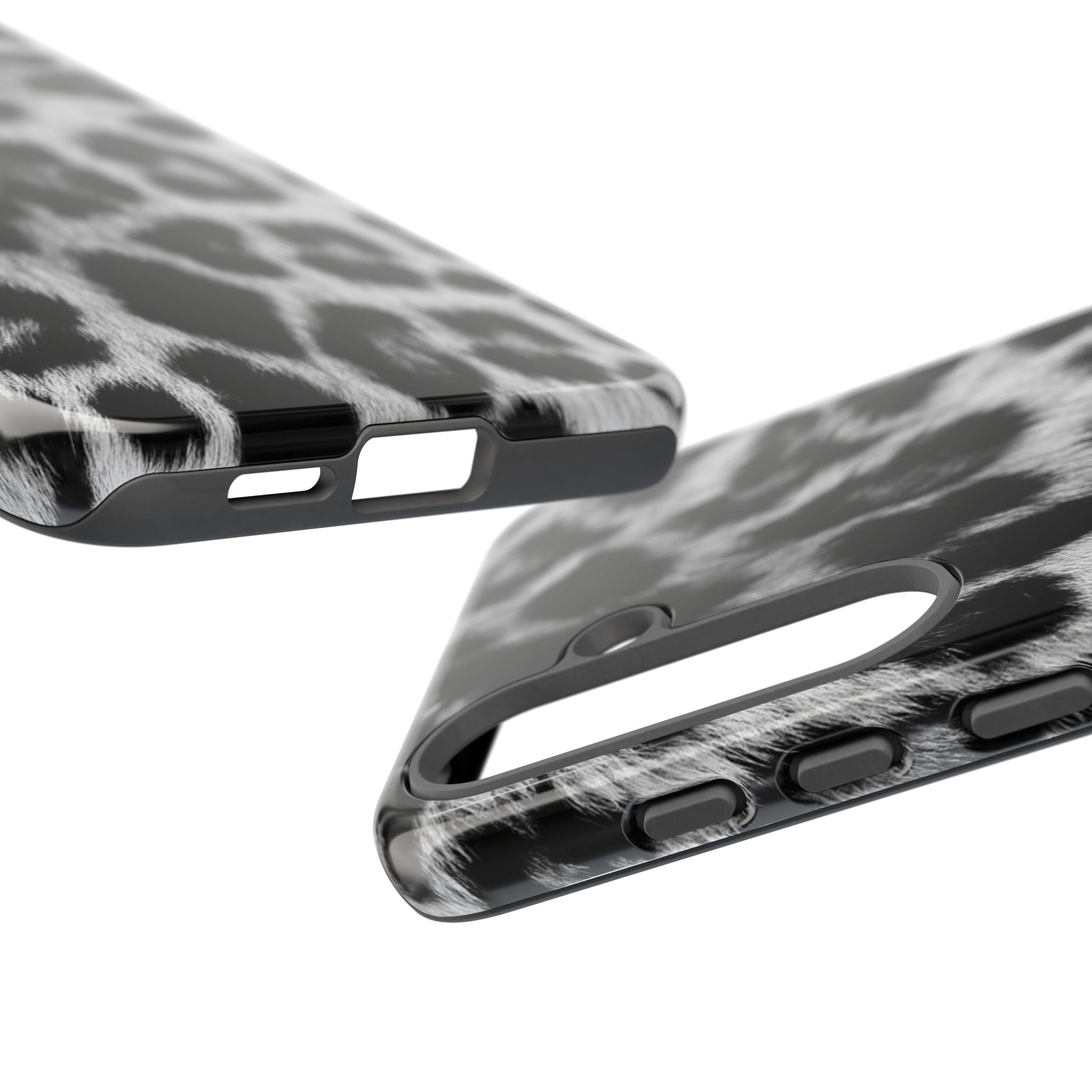 B&W Leopard Phone Case