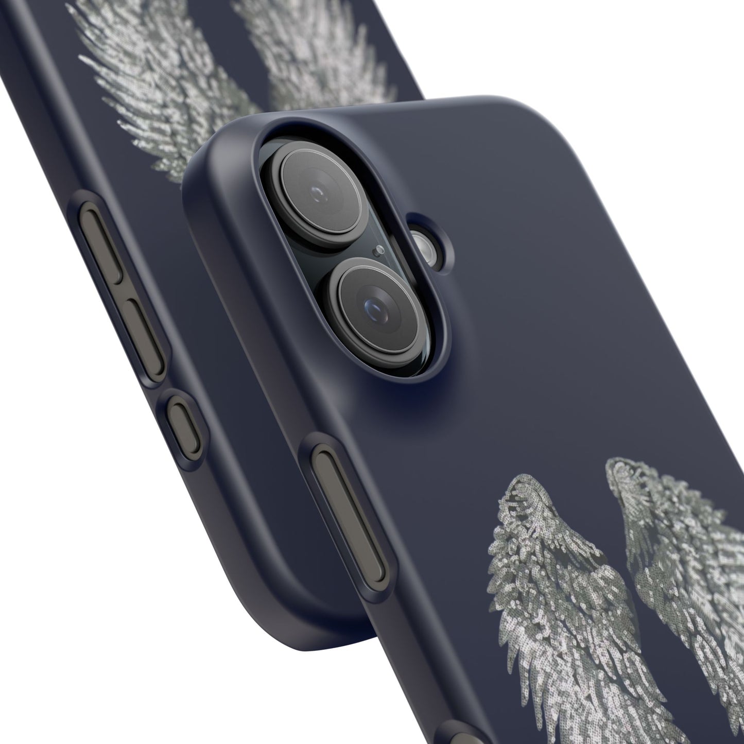 Navy Angel Wings Case