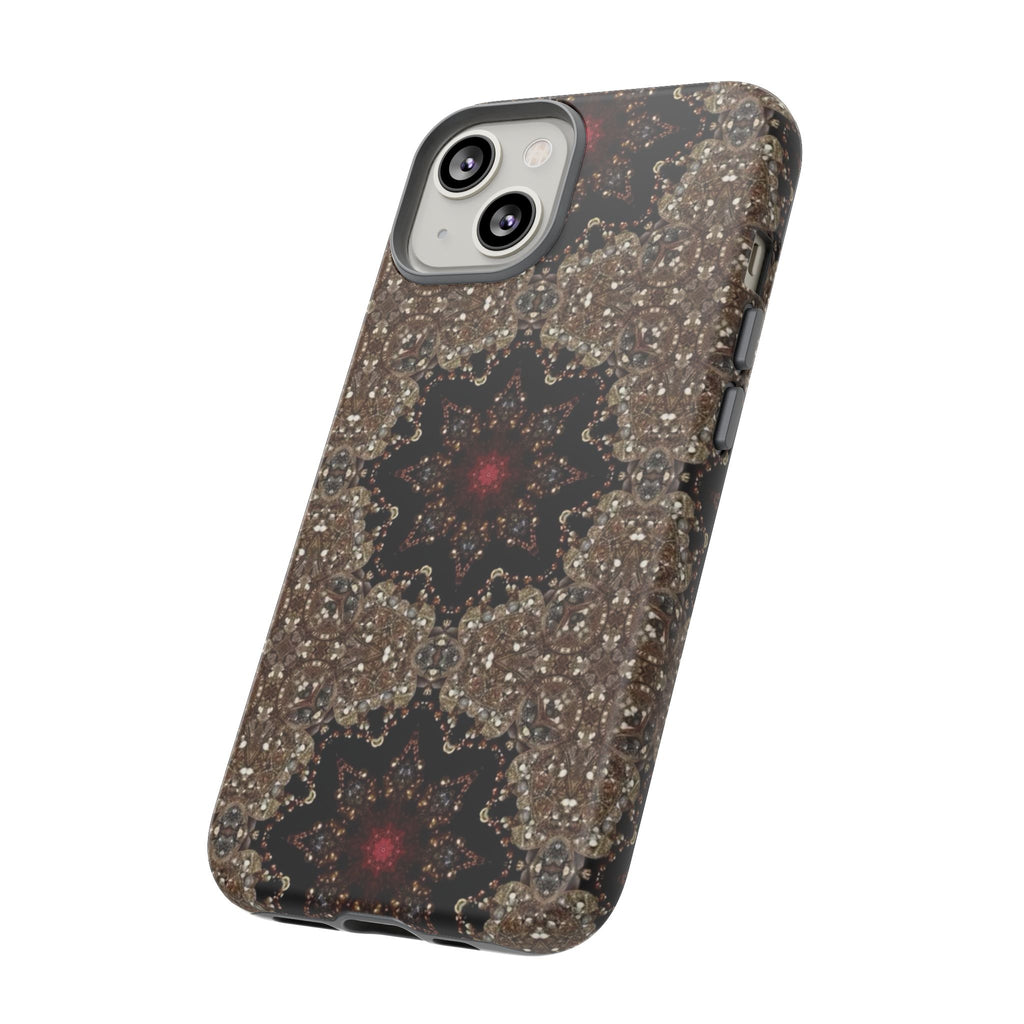 Brown Mandala Tough Protective Case