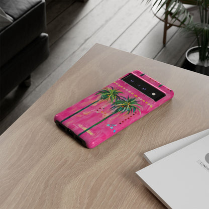 Pink Tropical Tough Case