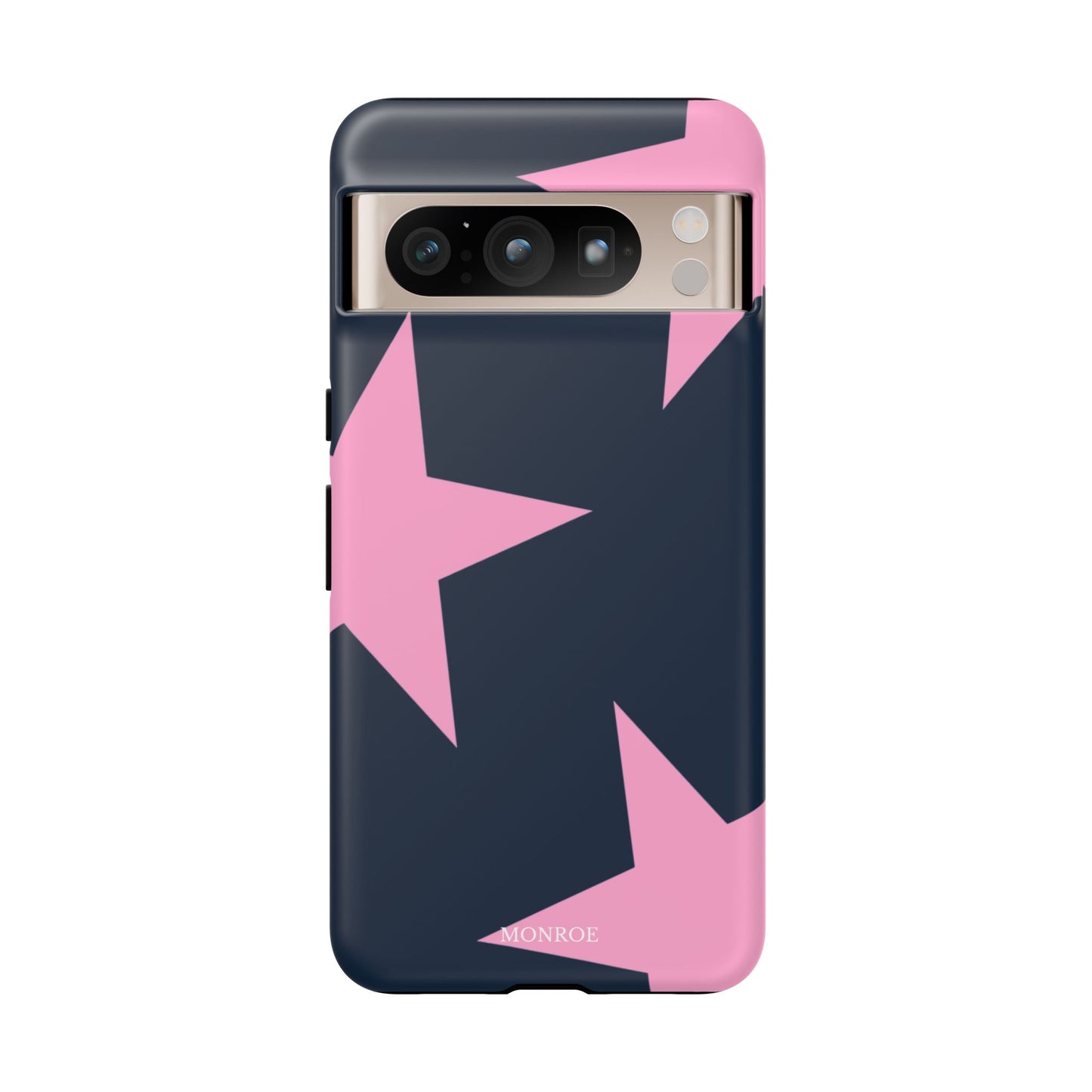 Navy & Pink Star Tough Cover