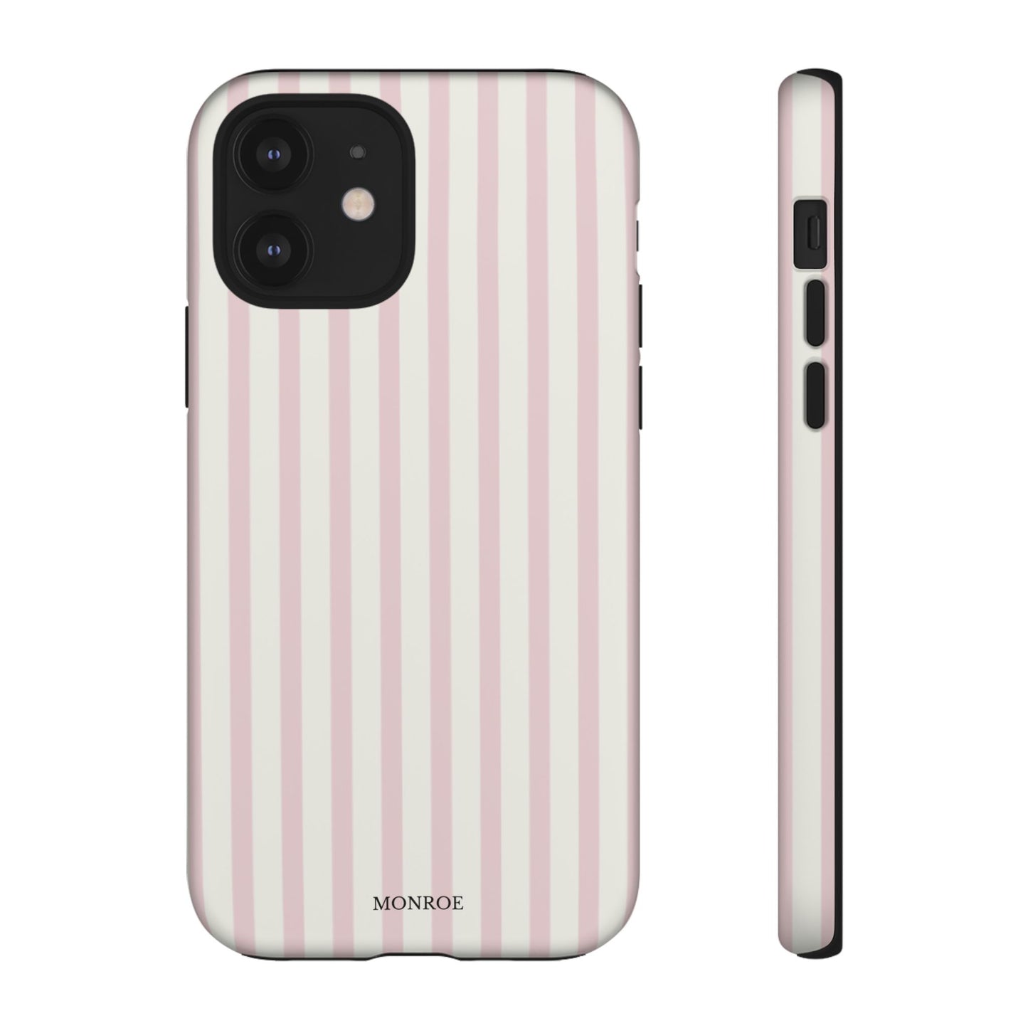Light Pink Stripe Tough Phone Case