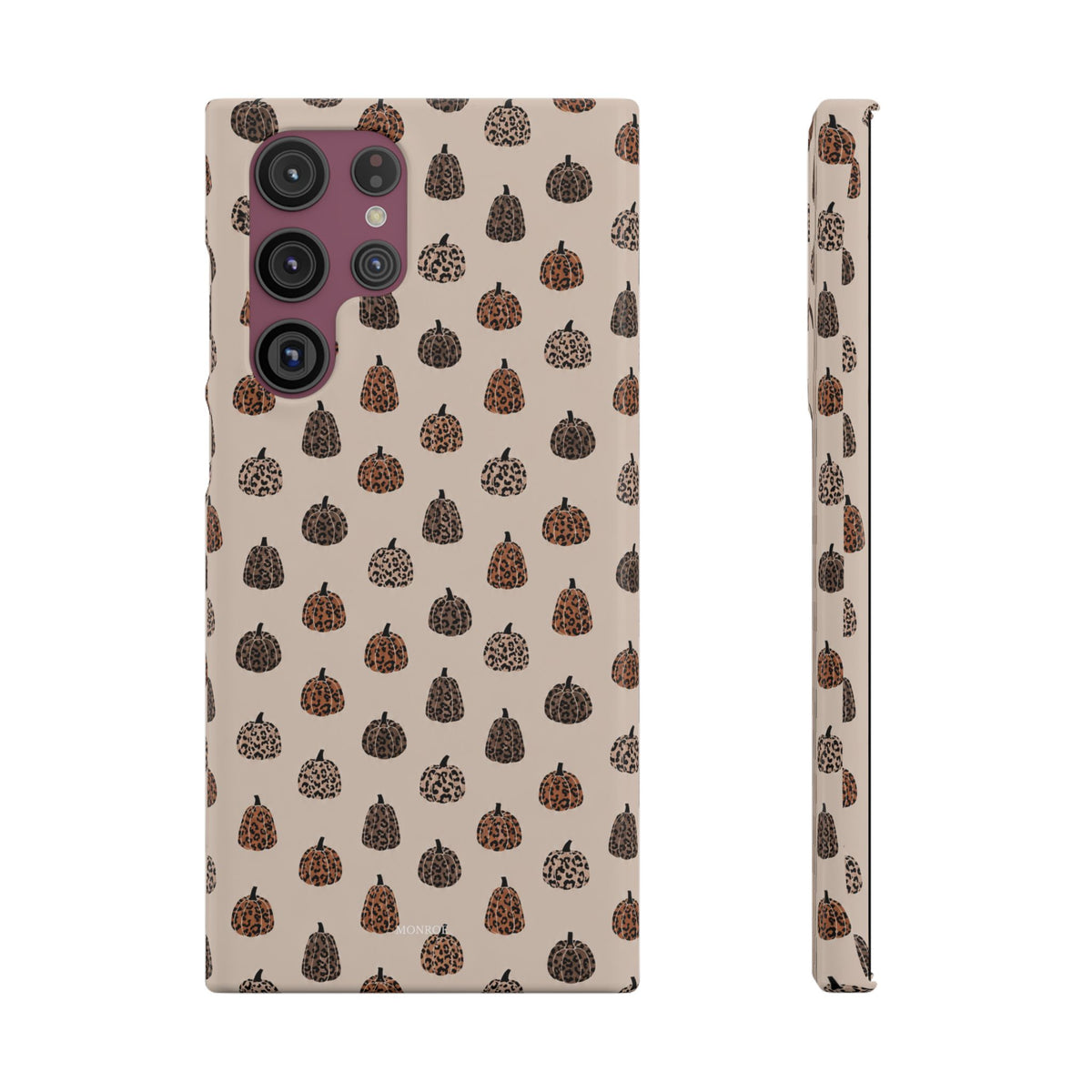 Leopard Pumpkin Case
