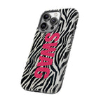 'SWAG' Zebra Print Tough Case