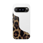 Half Cheetah Print Phone Case