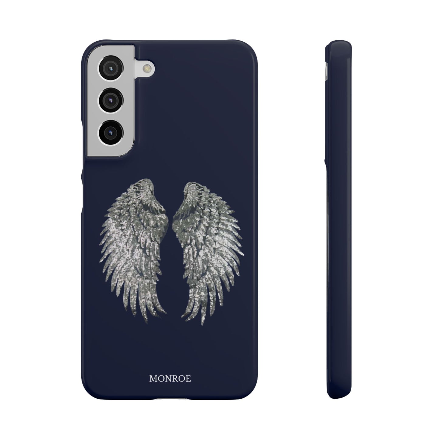 Navy Angel Wings Case