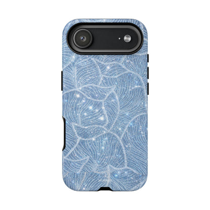 Glacier Blue Floral Tough Case