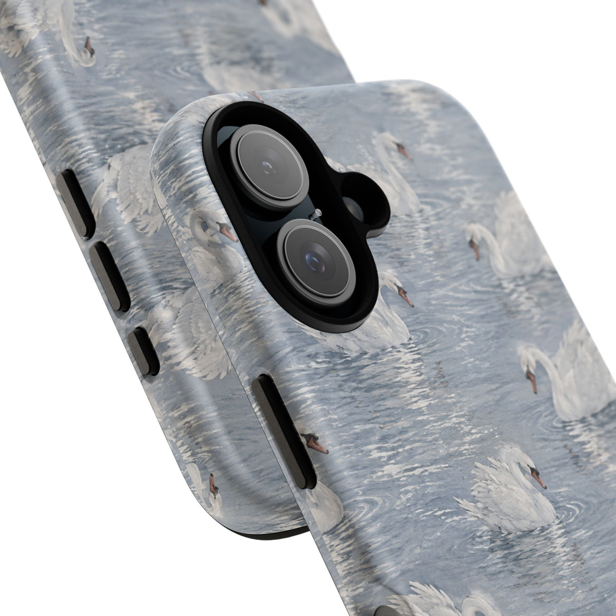 Swan Pattern Tough Case