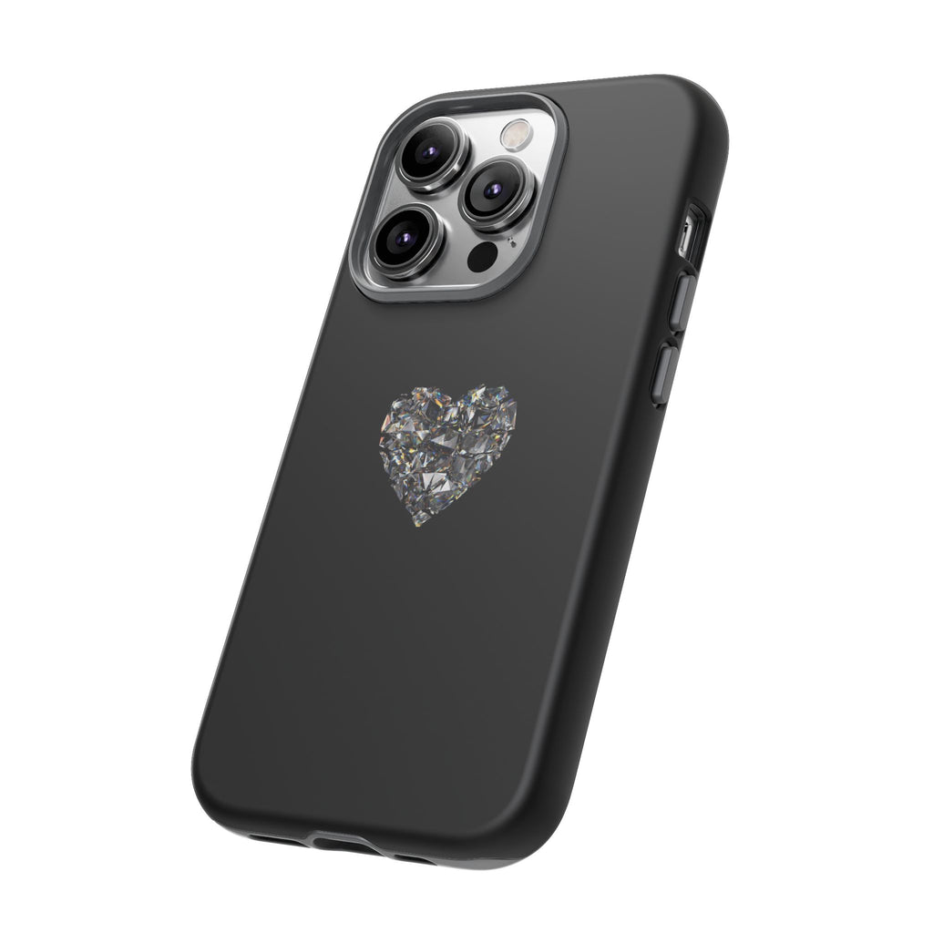 Crystal Heart Phone Case