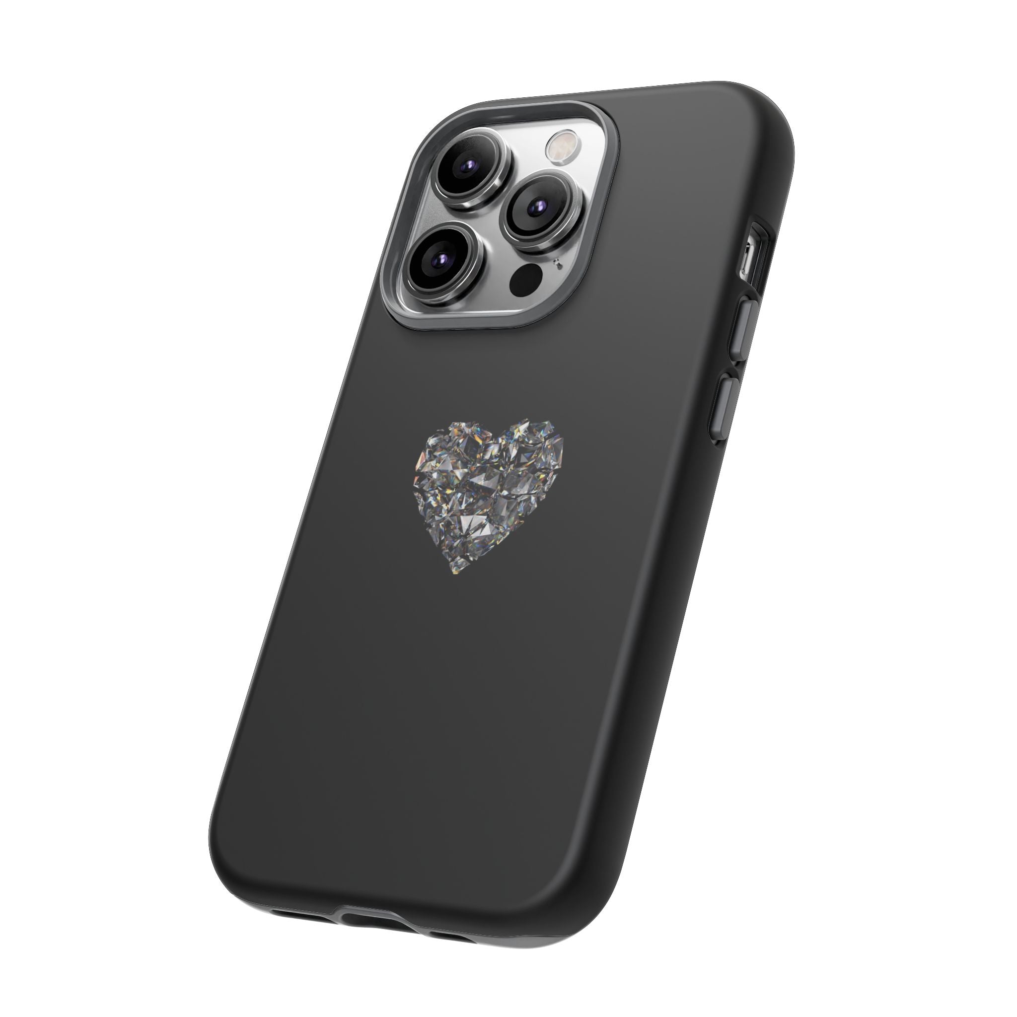 Crystal Heart Phone Case