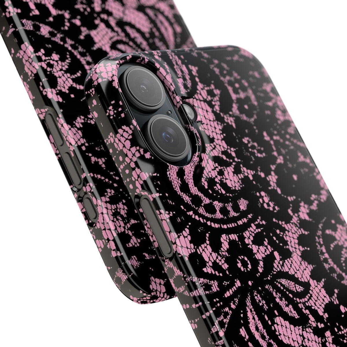 Pink Lace Pattern Case