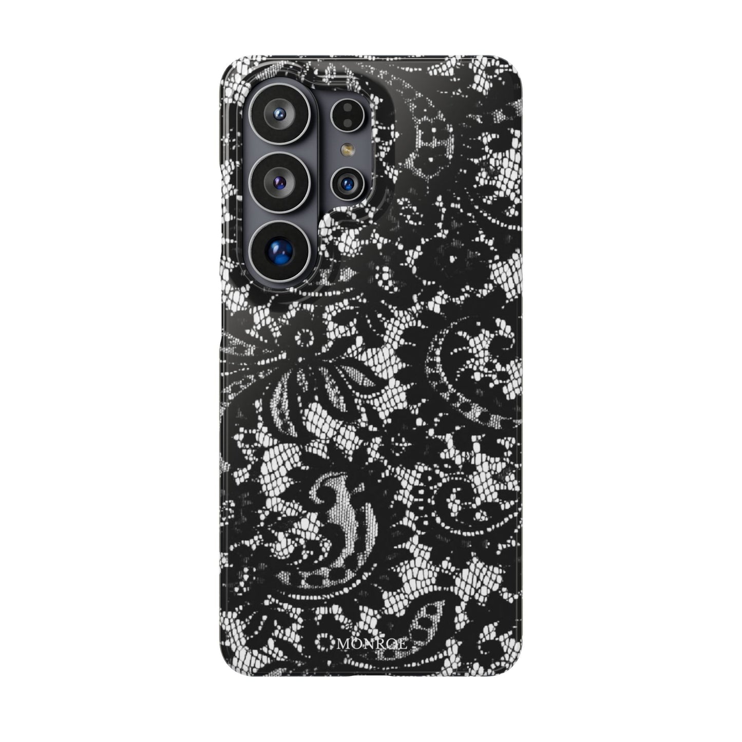Black Lace Elegant Pattern Case