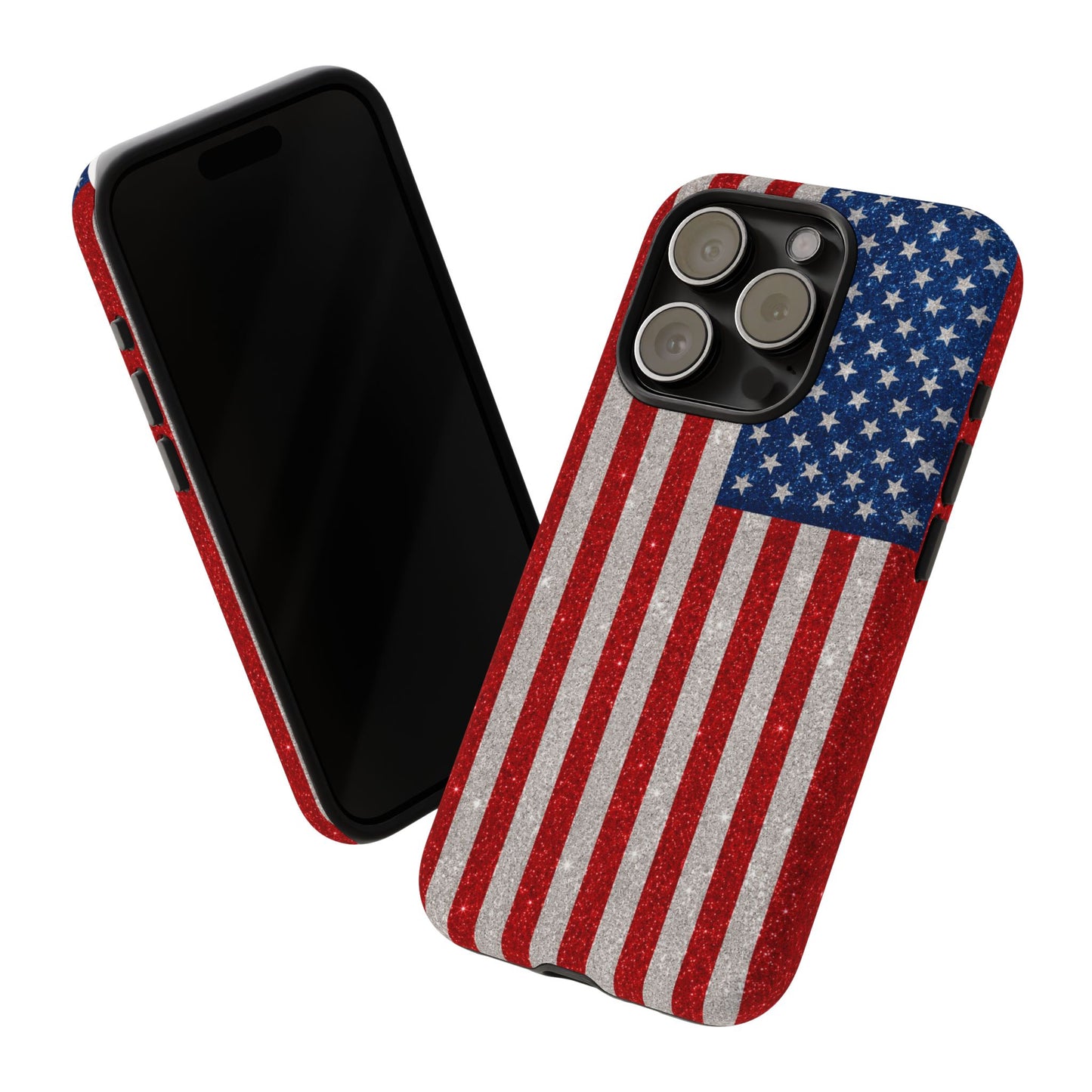 America Glitter Tough Case