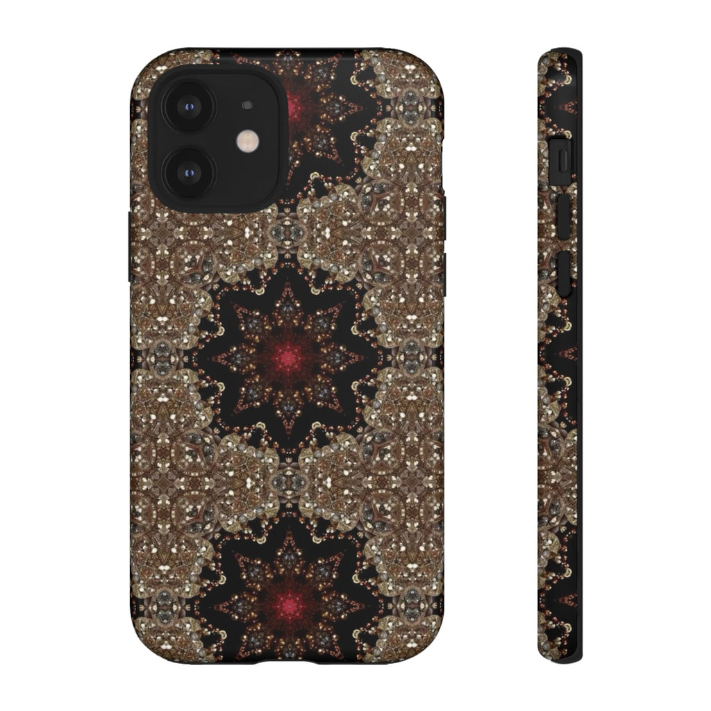 Brown Mandala Tough Protective Case