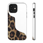 Half Cheetah Print Phone Case