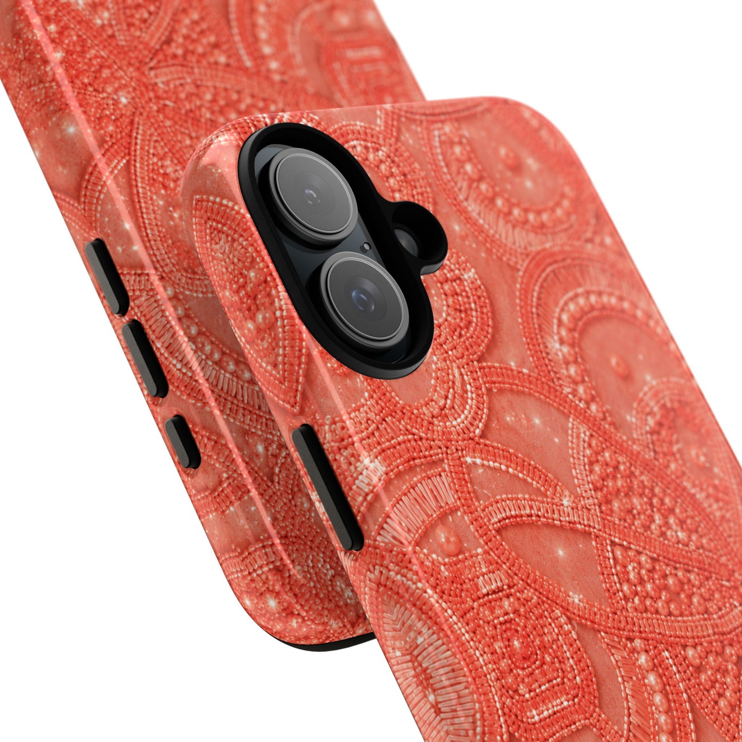 Coral Lace Tough Case