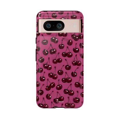 Burgundy Cherries Tough Case