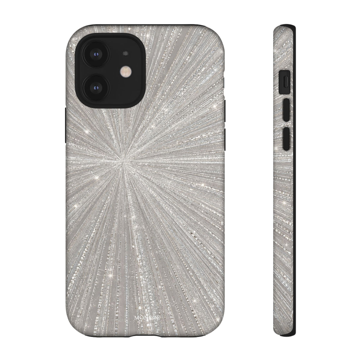 Sparkling Silver Burst Tough Case