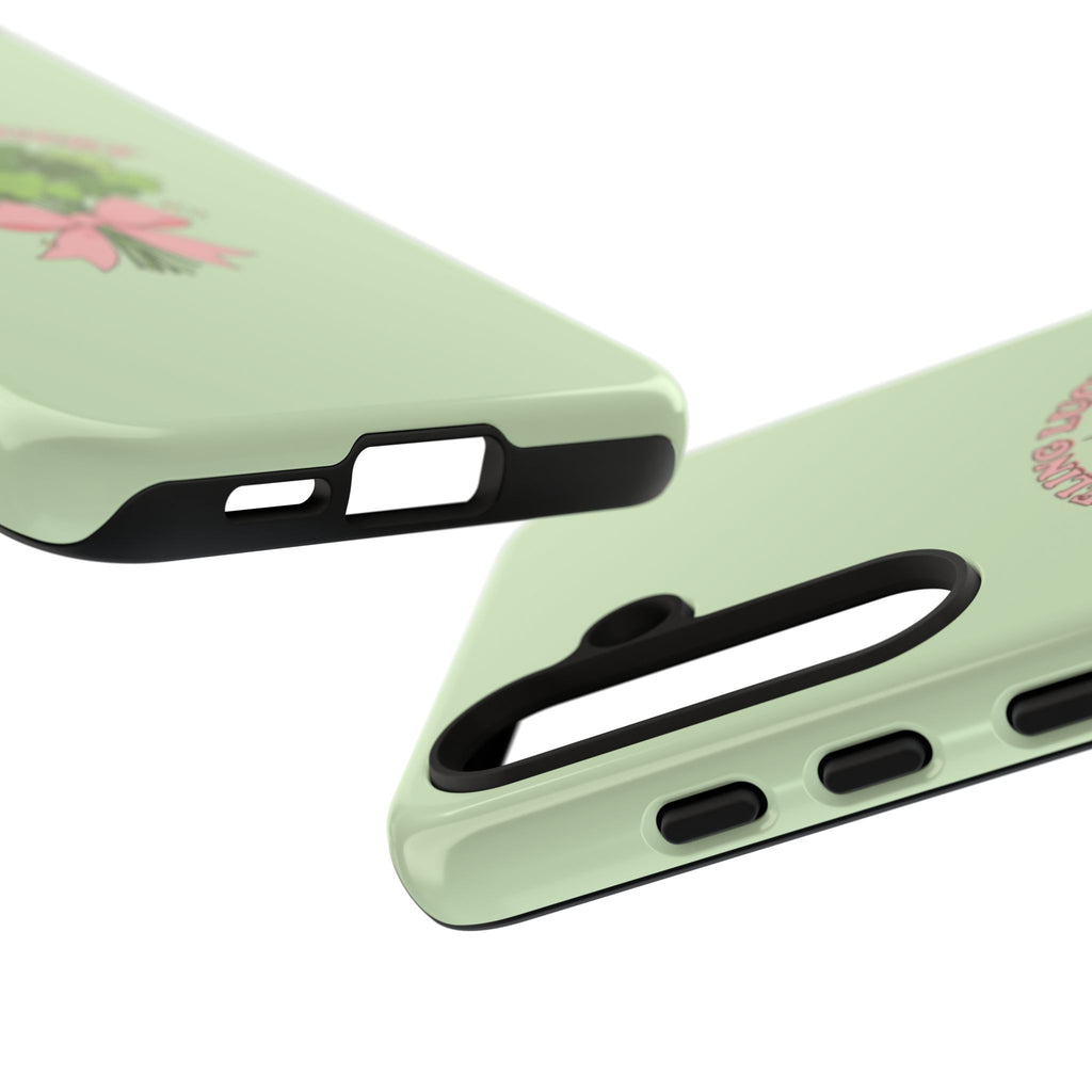 ‘Feeling Lucky' Clover Bouquet Tough Phone Case