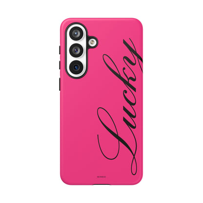 Hot Pink 'Lucky' Tough Case