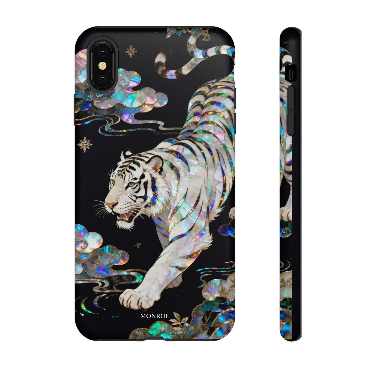 Iridescent White Tiger Tough Case