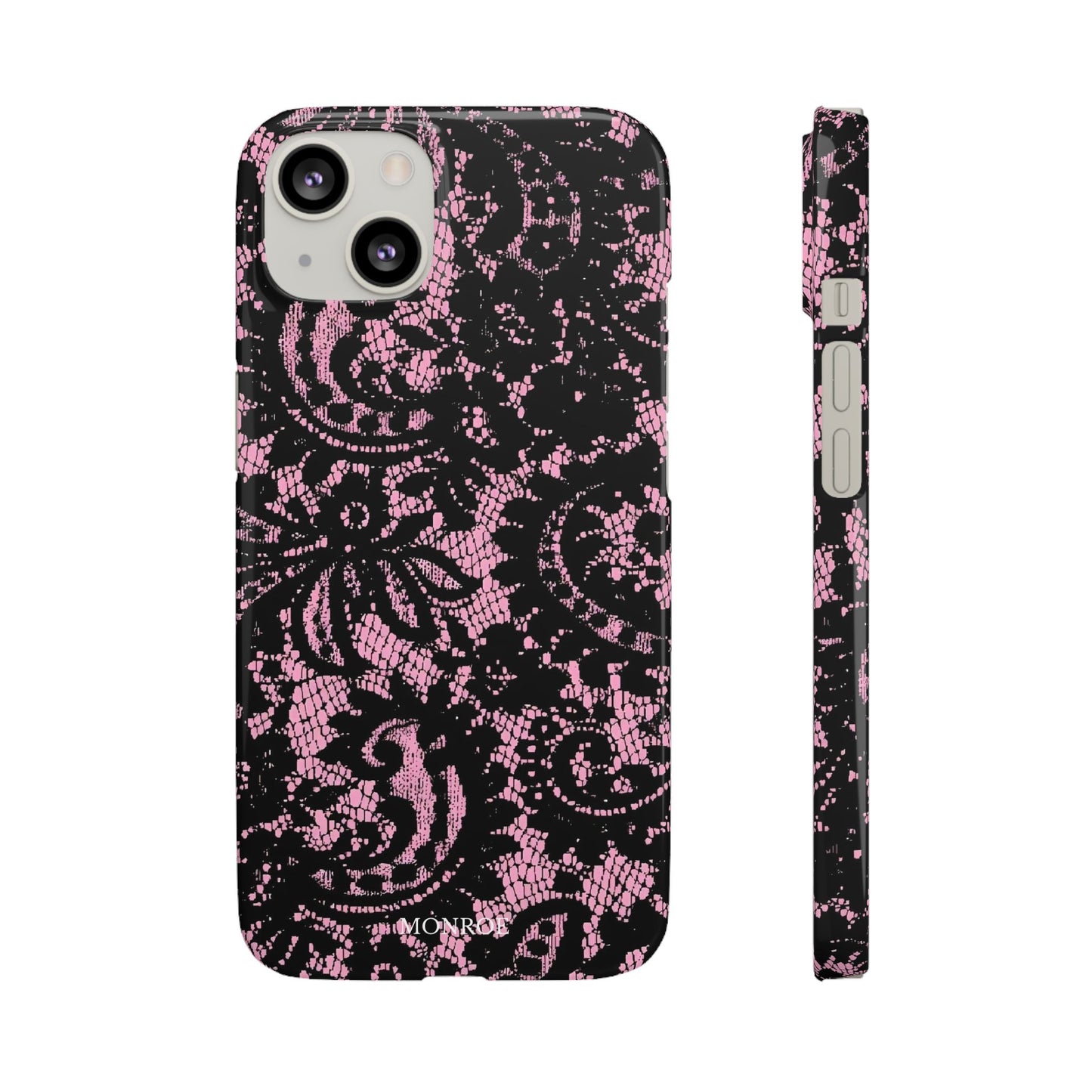 Pink Lace Pattern Case