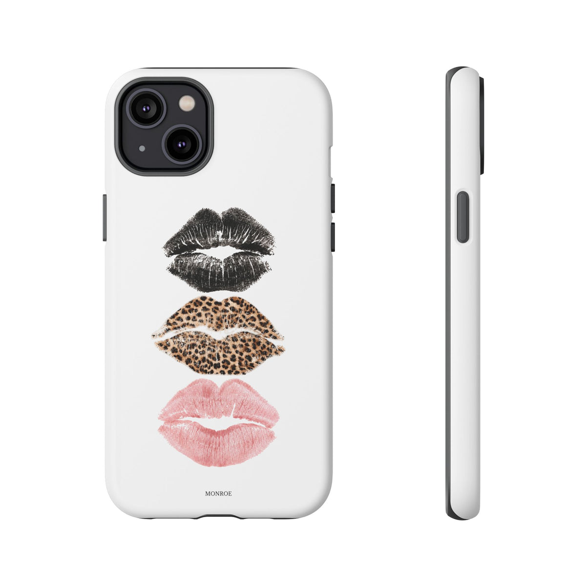 Leopard Glam Lip Tough Case