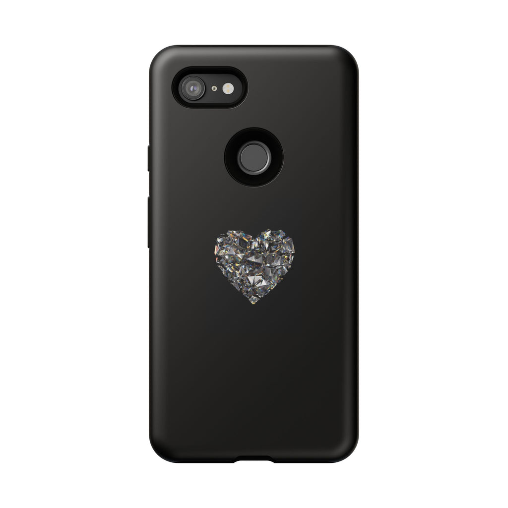 Crystal Heart Phone Case